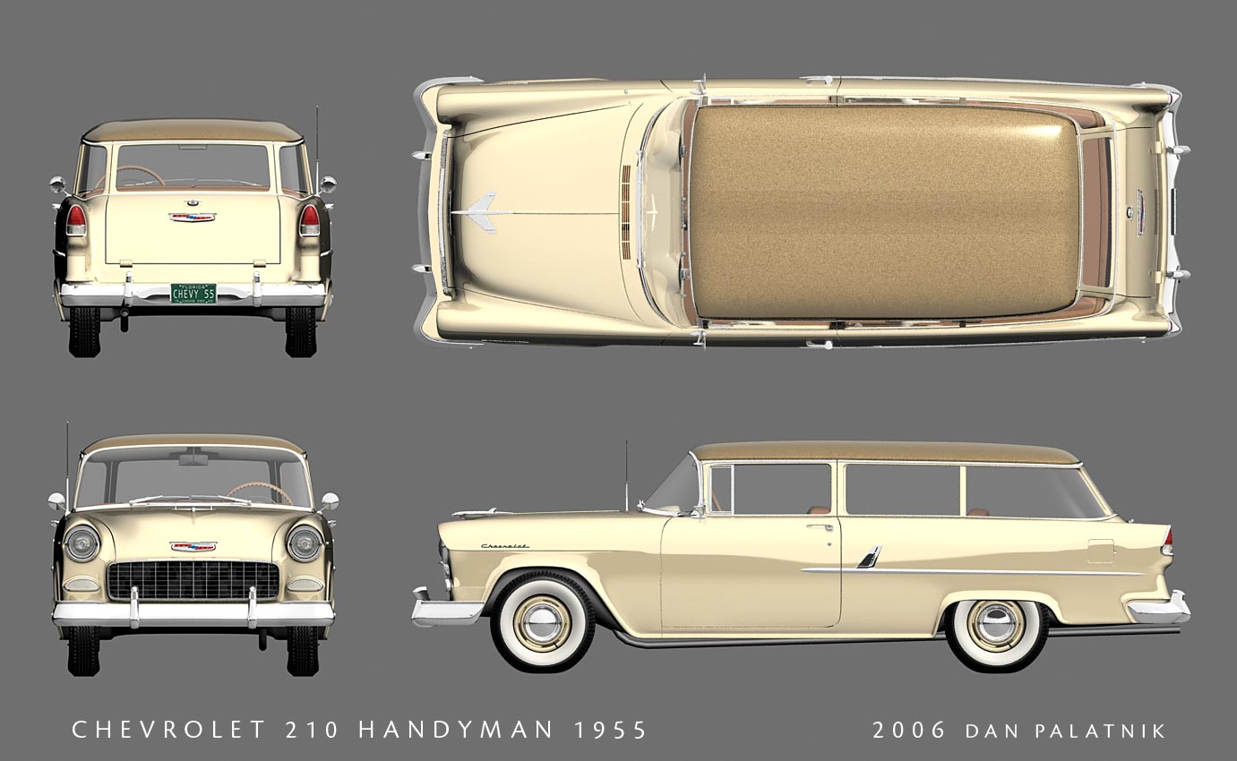 Chevrolet 210 Hanyman 2dr wagon