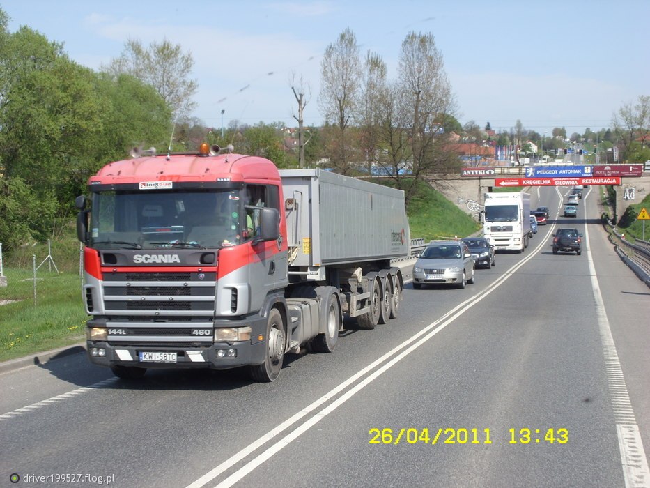 Scania 144L 460