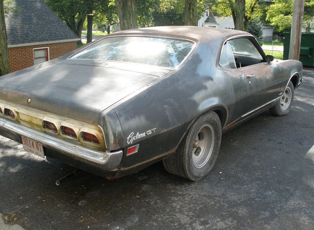 Mercury Cyclone Super Spoiler show car