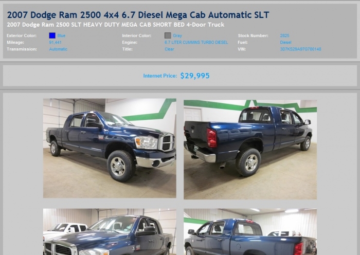 Dodge Ram 2500 SLT Heavy-Duty MegaCab 4x4