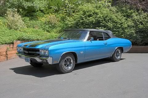 Chevrolet Chevelle SS454 conv