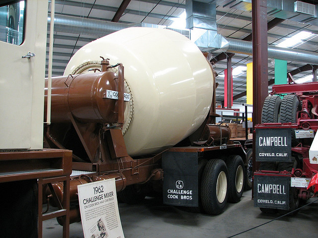 Cook Brothers M310 Half-Cab and Chassis with 604 Callenge Mixer