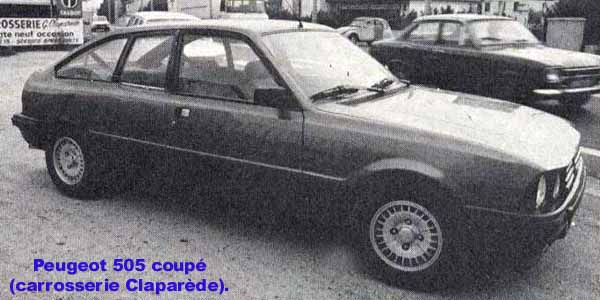 Peugeot 505 Coupe