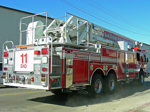 Pierce Ladder truck