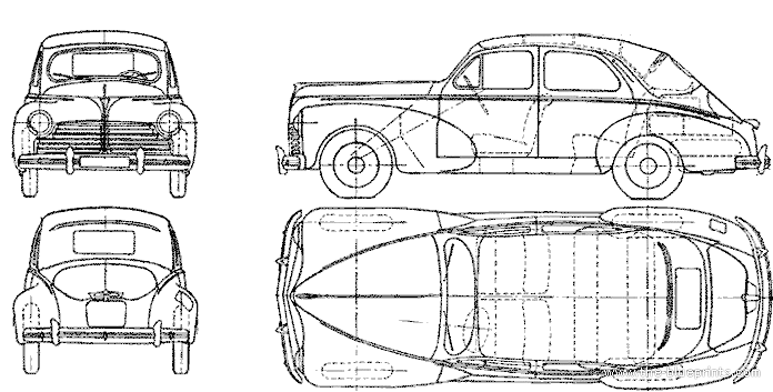 Peugeot 203 A Decouvrable