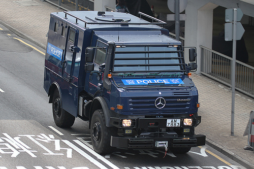 BMW Armored Police unit
