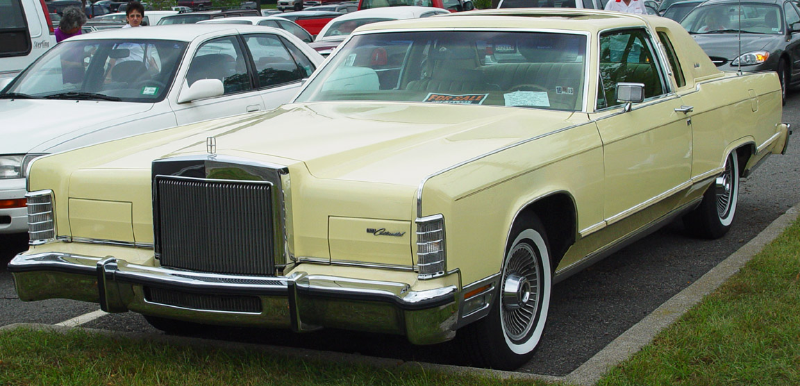 Lincoln Continental Town coupe