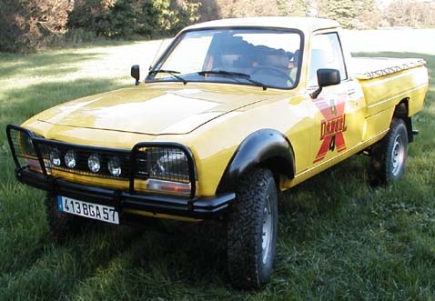 Peugeot 504 pickup 4x4 Dangel