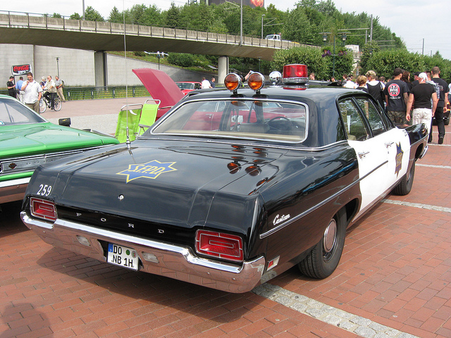 Ford Custom Police car