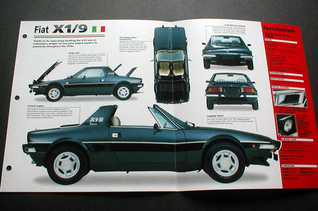 Fiat X 19 1500