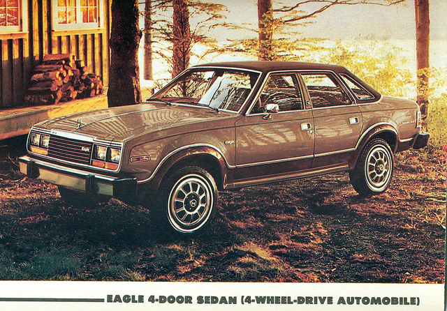 AMC Eagle 4 door sedan 4x4