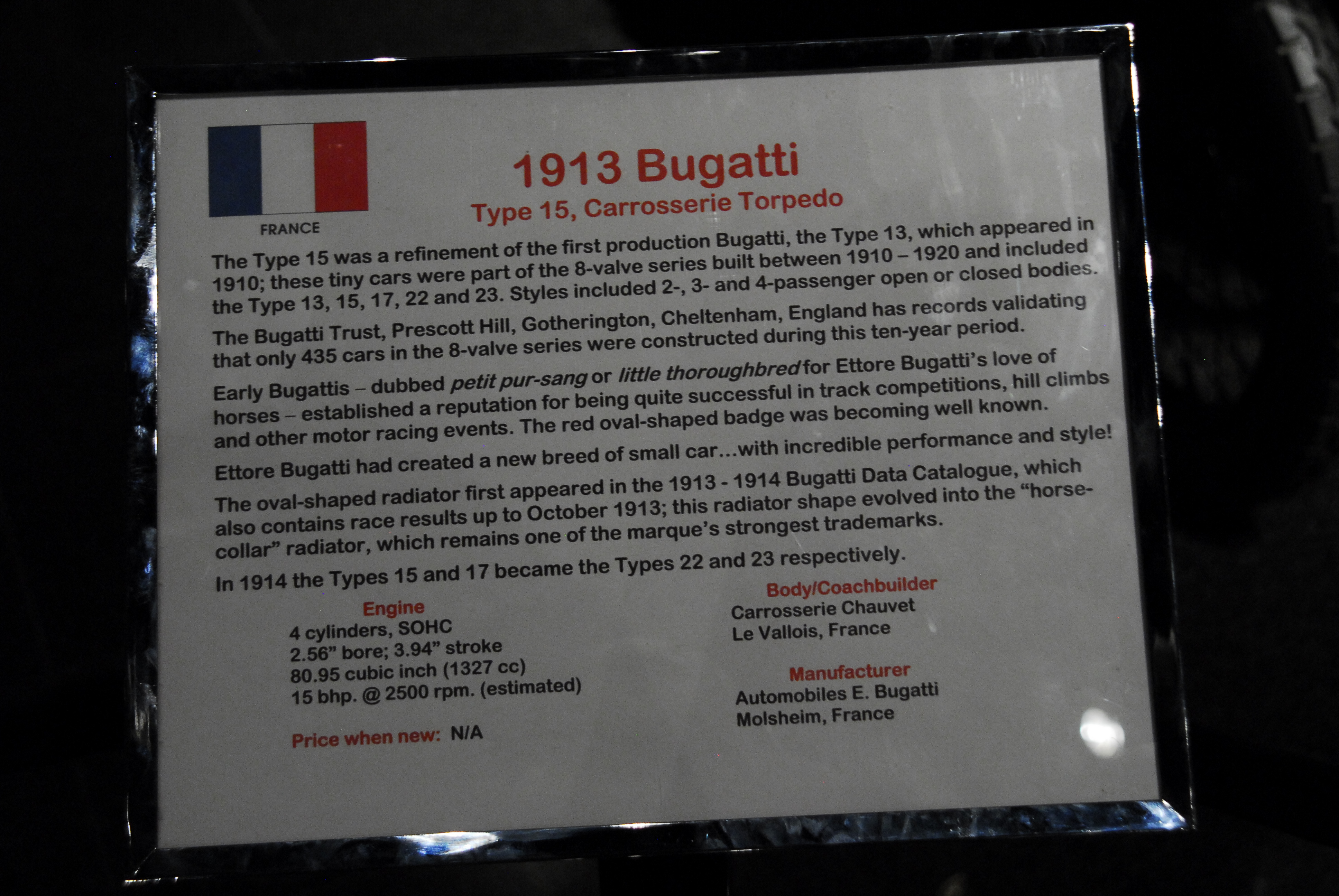 Bugatti Type 15 Torpedo