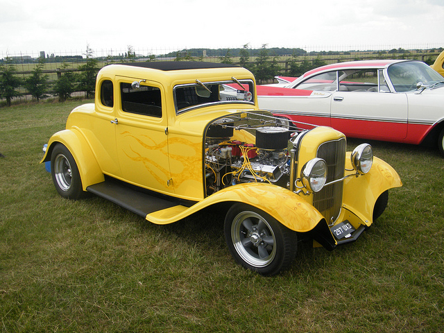 Ford Model B 5 Window Coupe