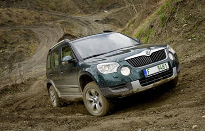 Skoda Yeti 20TDi 4x4