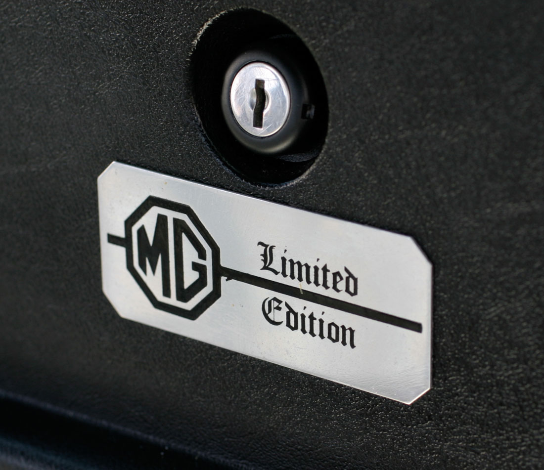 MG B Limited Edition