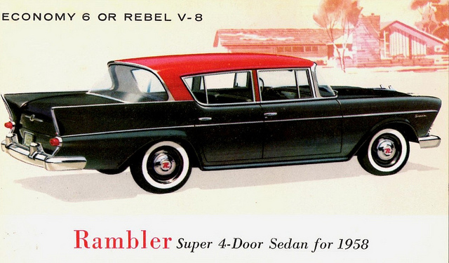 Rambler Six Super 4-dr Sedan