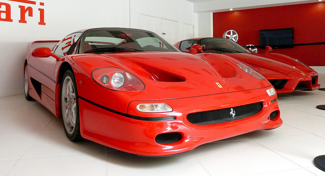 Ferrari F-50 and Enzo