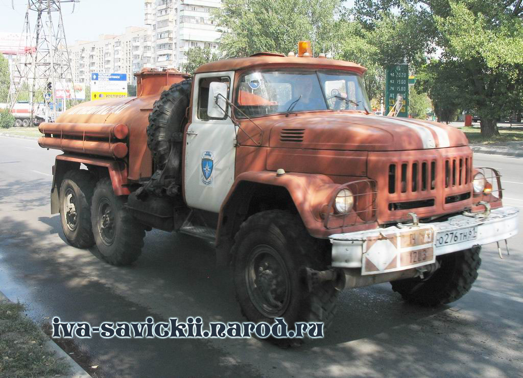 ЗИЛ 131 бортовой пожарный