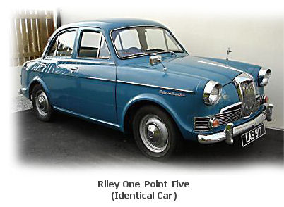 Riley One point Five saloon