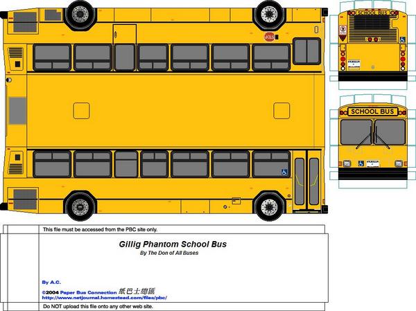 Gillig Phantom school bus