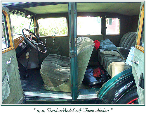 Ford Model A town sedan