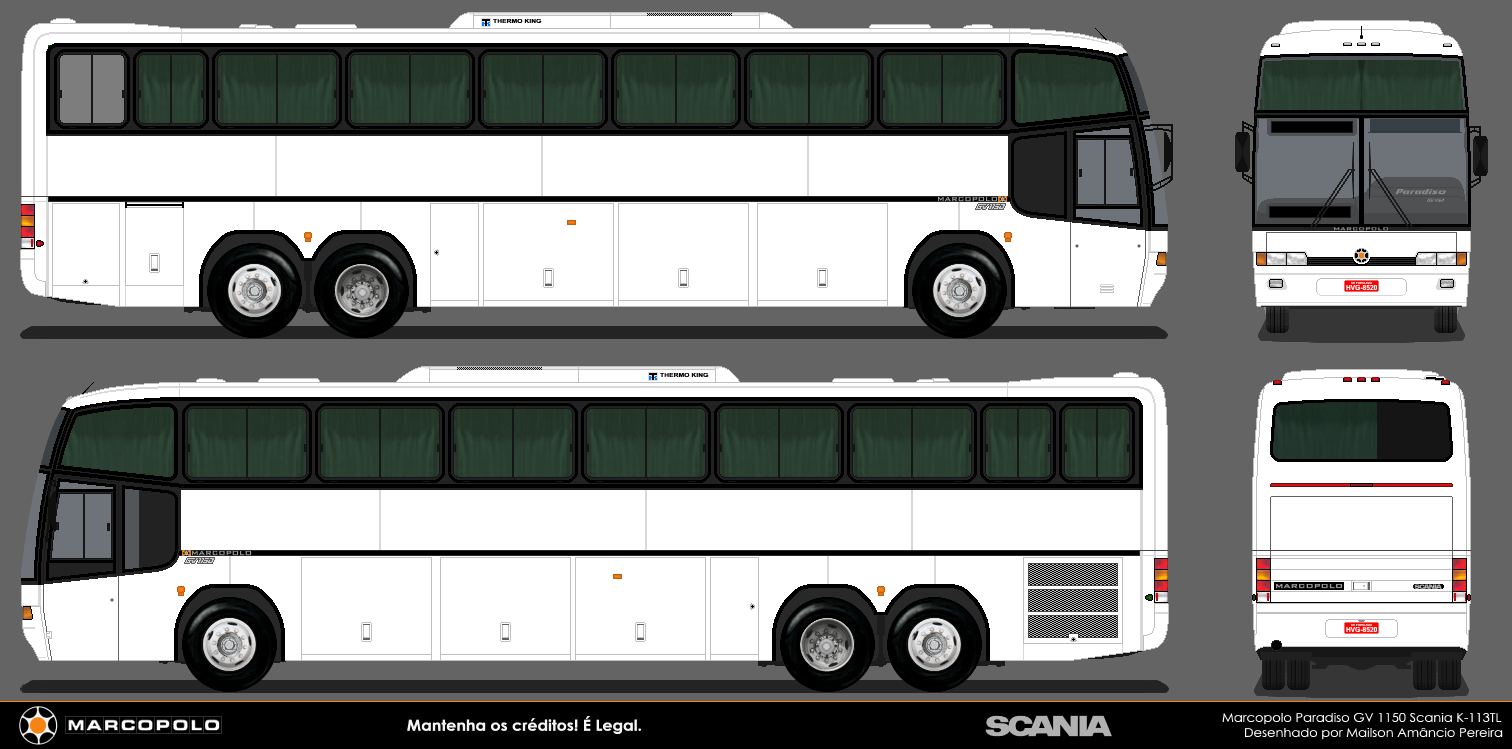 Scania Marcopolo Paradiso GV 1150