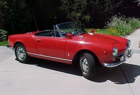 Alfa Romeo 1600 Giulia spider