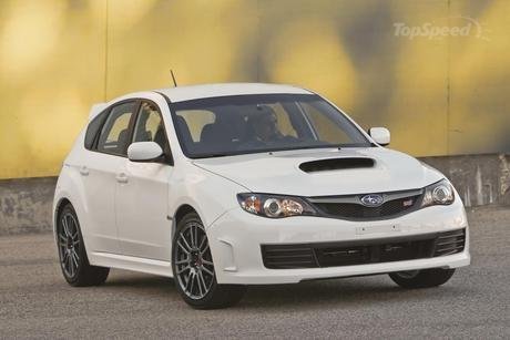 Subaru Impreza STI SPRT white edition