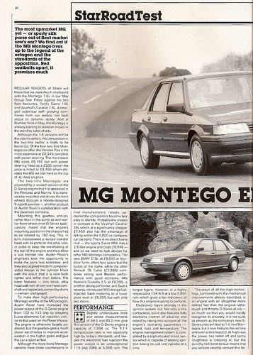 MG Montego SLX Estate