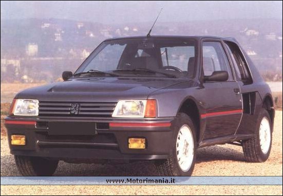 Peugeot 205 T16