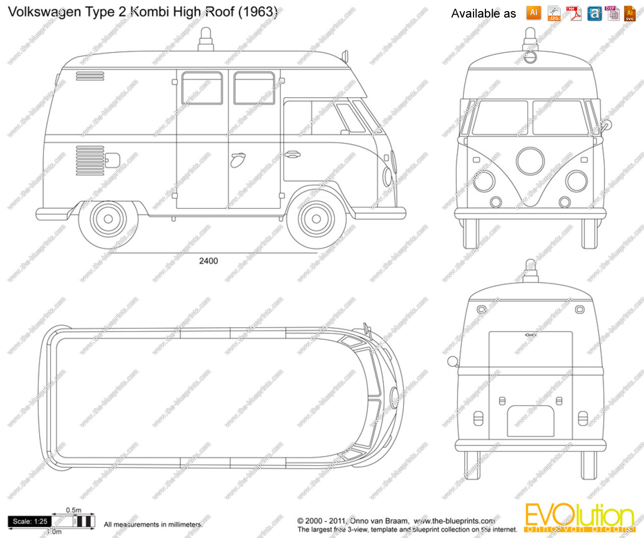 Volkswagen Typ 2 Dormobile