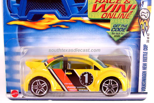 Volkswagen New Beetle 25 Hot Wheels