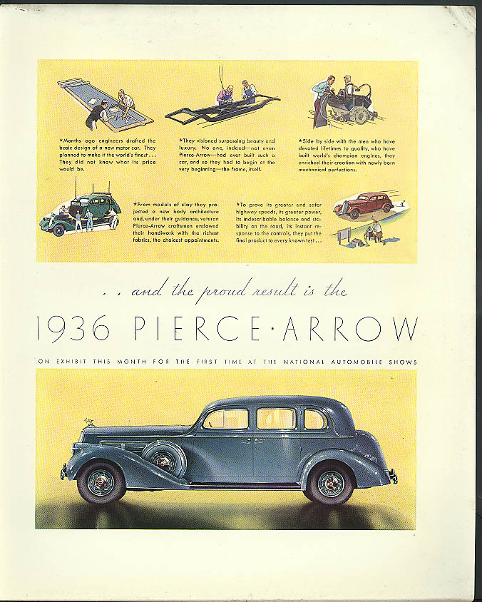 Pierce-Arrow 4 Door Sedan