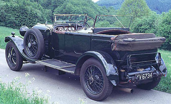 Bentley 4 litre tourer