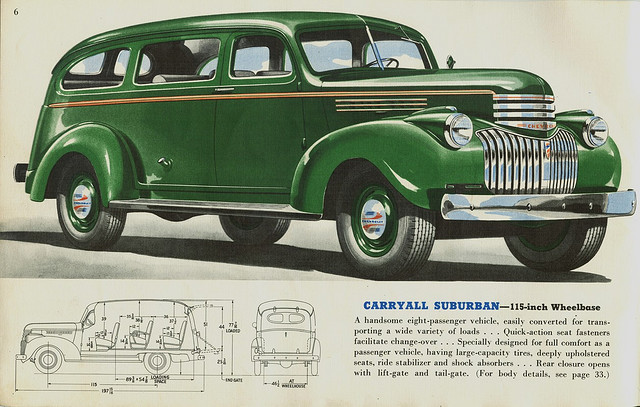 Chevrolet 3106 Suburban Carryall