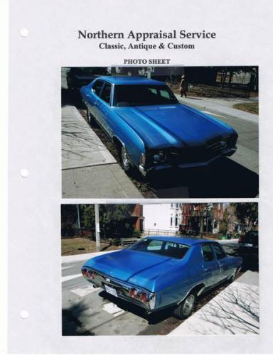 Chevrolet Chevelle 300 De Luxe 4dr Chevrolet Chevelle 300 De Luxe 4dr