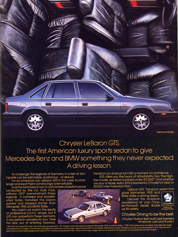 Chrysler LeBaron GTS