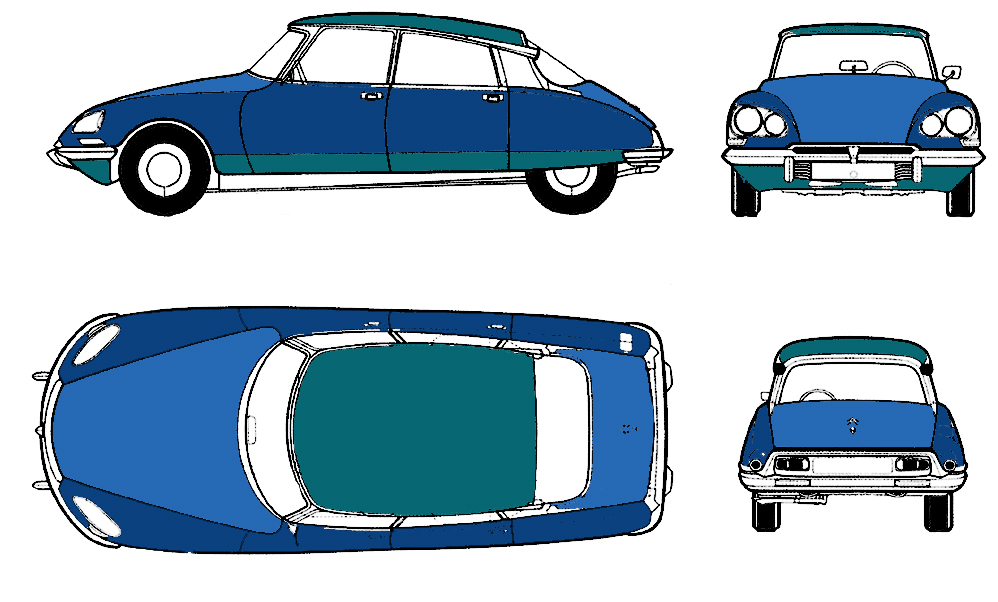 Citroen DS 19A Pallas