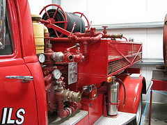 GMC 450 fire truck