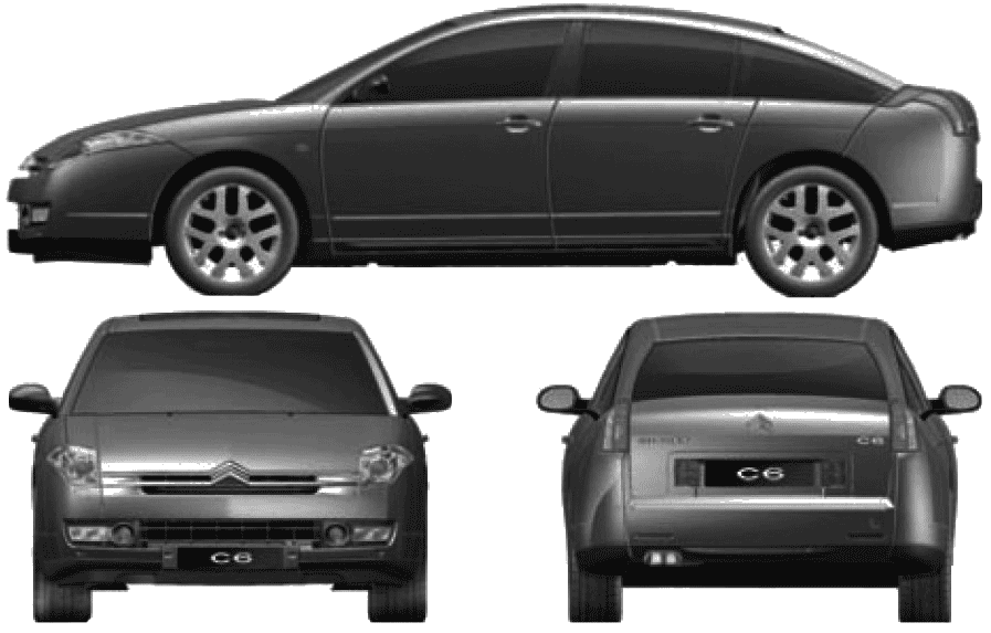 Citroen C6 sedan