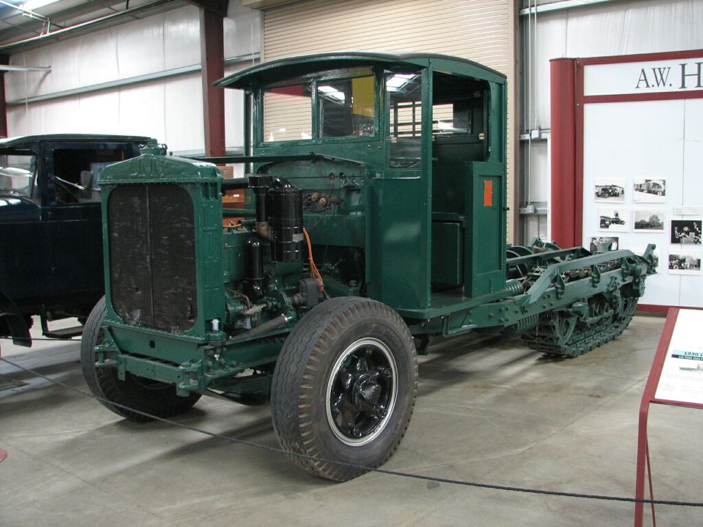 Linn -28 10 Ton Half-Track cab chassis