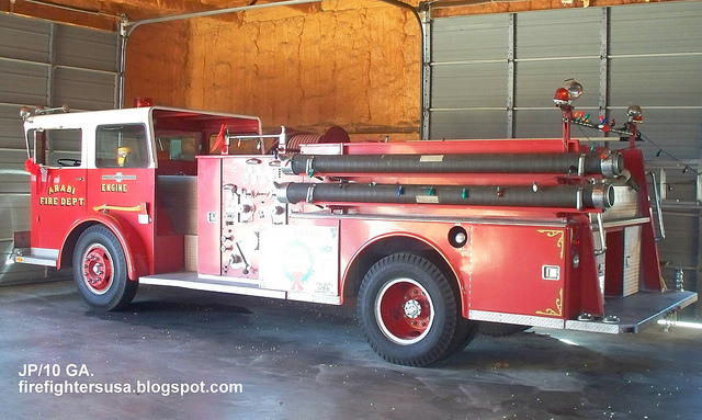 American LaFrance Fire Truck Engine