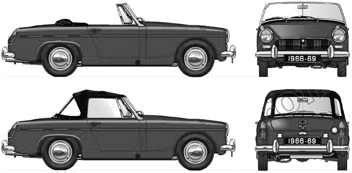 MG Midget Mk III Roadster