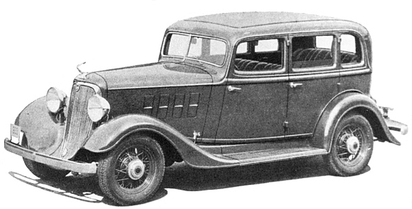 Alcoa-Pierce Arrow Sedan - Aluminum Body