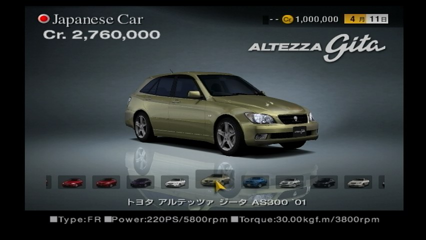 Toyota Altezza Gita