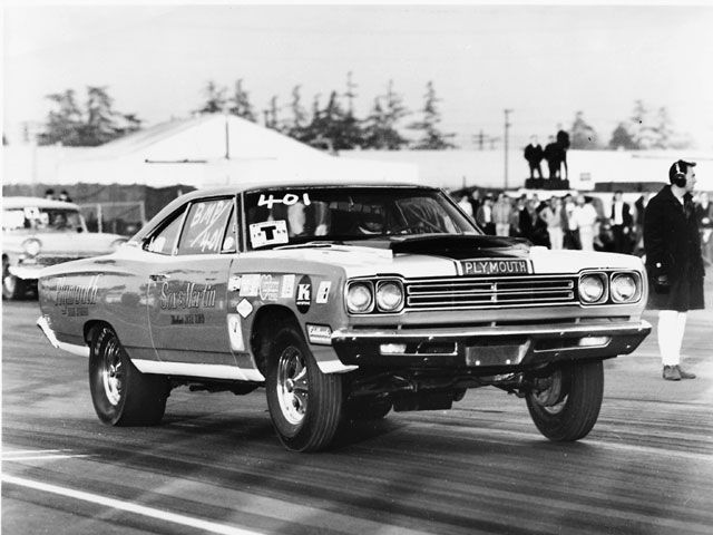 Plymouth Coupe dragster