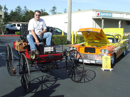 Stover Horseless Carriage