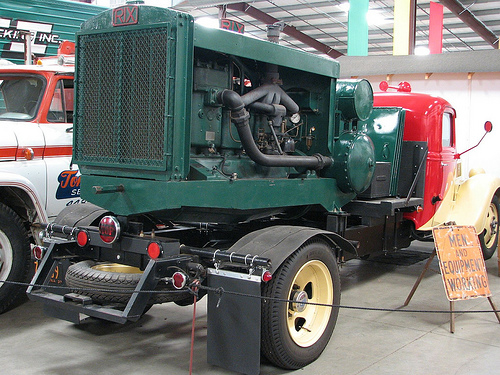 Ford 1 Ton Chassis with 1931 Rix-Six Air Compressor