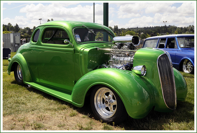 Plymouth Coupe dragster