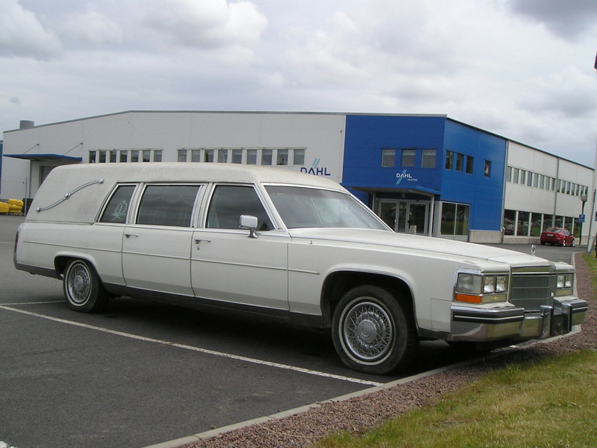 Cadillac De Ville hearse